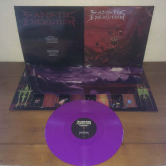 SADISTIK EXEKUTION We are death fuck you LP PURPLE [VINYL 12'']